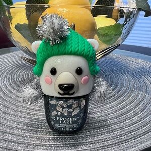 Bath and body Works Glitter Dog PocketBac Holder Holiday with PocketBac NWT